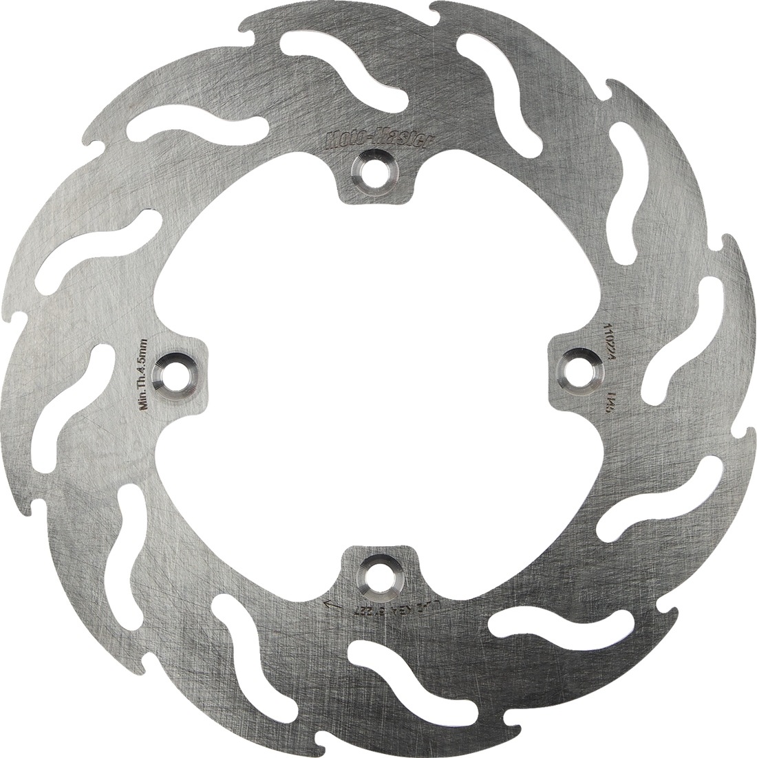 MOTO-MASTER Brake Rotor Rear Flame