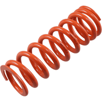 RACE TECH Progressively Wound Shock Spring Orange P10 Spring Rate 375 lbs/in SRSP 6326P10