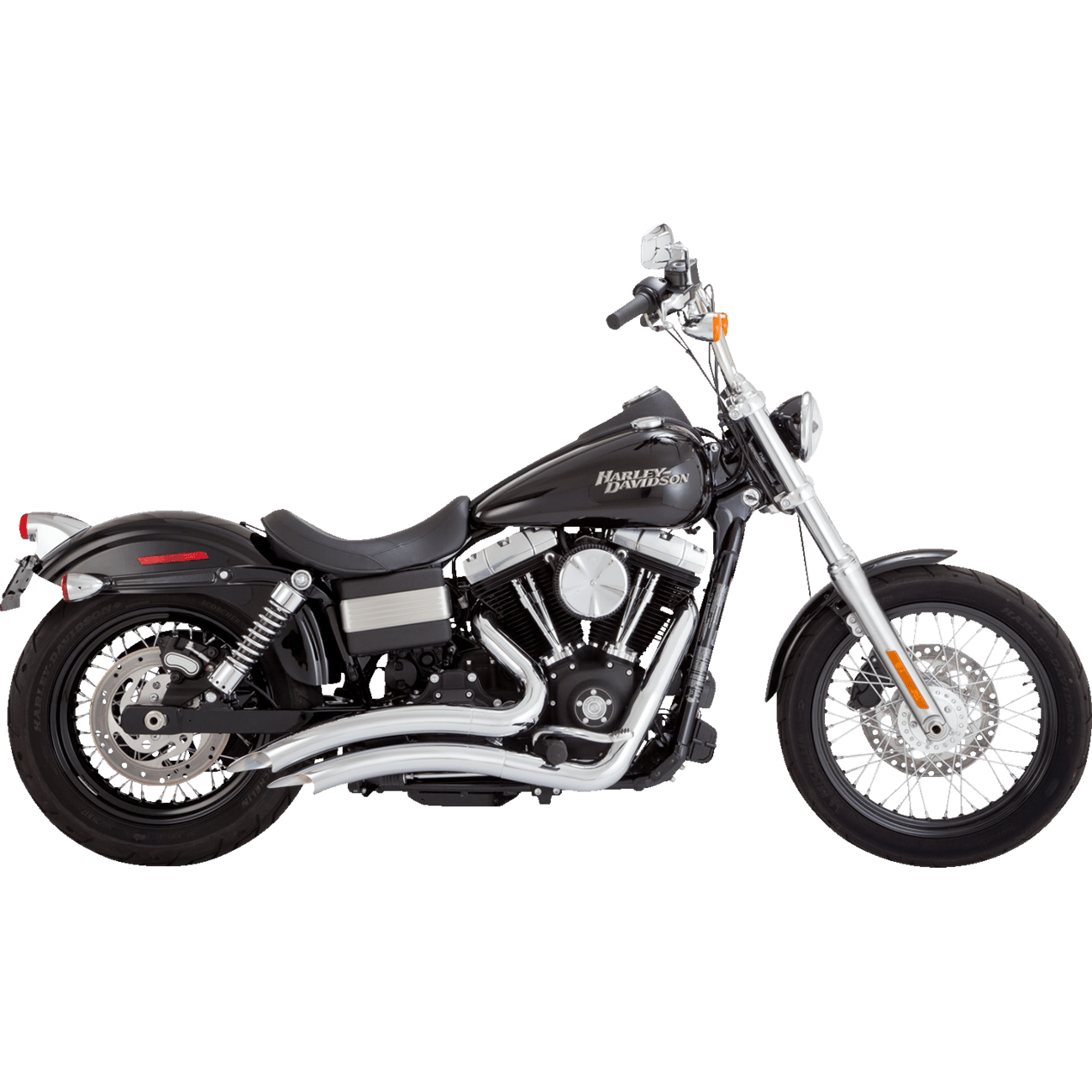 VANCE & HINES Big Radius Exhaust System Chrome 23371