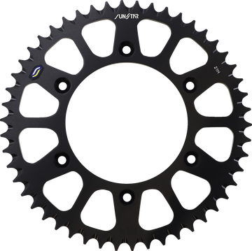 SUNSTAR SPROCKETS Rear Sprocket 50 Tooth Honda Works/Black 5355950BK