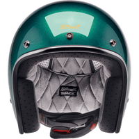 BILTWELL Bonanza Helmet Metallic Catalina Green Medium 1001358203