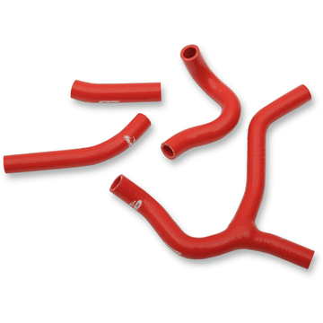 CV4 Performance Radiator Hose Kit Red Honda SFSMBC254R