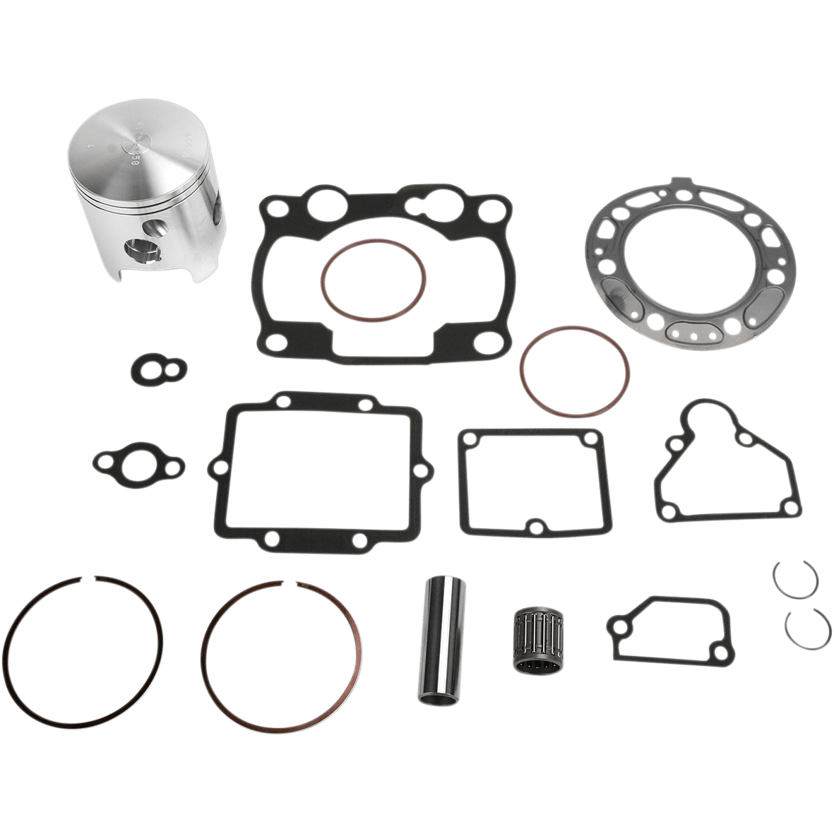 WISECO Piston Kit with Gaskets +2.10 mm KX250 PK1291