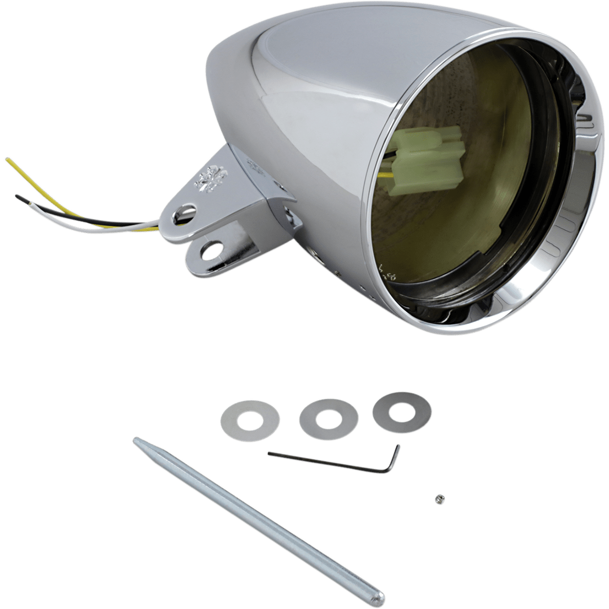 HEADWINDS 4 1/2" Headlight Housing Chrome Concours Rocket Smooth 14800CA