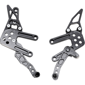 DRIVEN RACING TT Rearset R3 DRP722BK