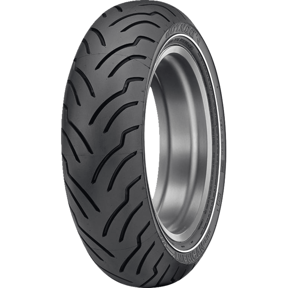 DUNLOP Tire American Elite Rear 180/65B16 Narrow Whitewall 81H 45131818