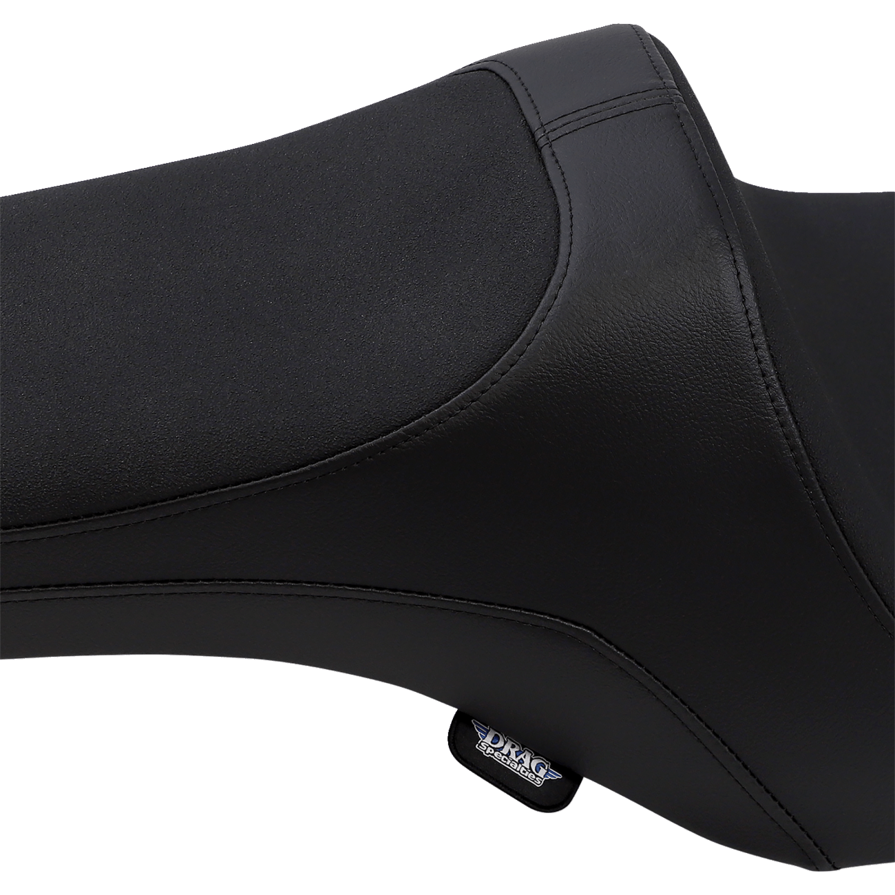 DRAG SPECIALTIES Predator III Slip Stop™ Seat Smooth Black FL '08-'23