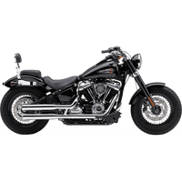 COBRA Neighbor Hater Mufflers for Softail Chrome 6047