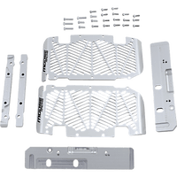 MOOSE RACING Radiator Guards Brushed Aluminum Sherco 129013