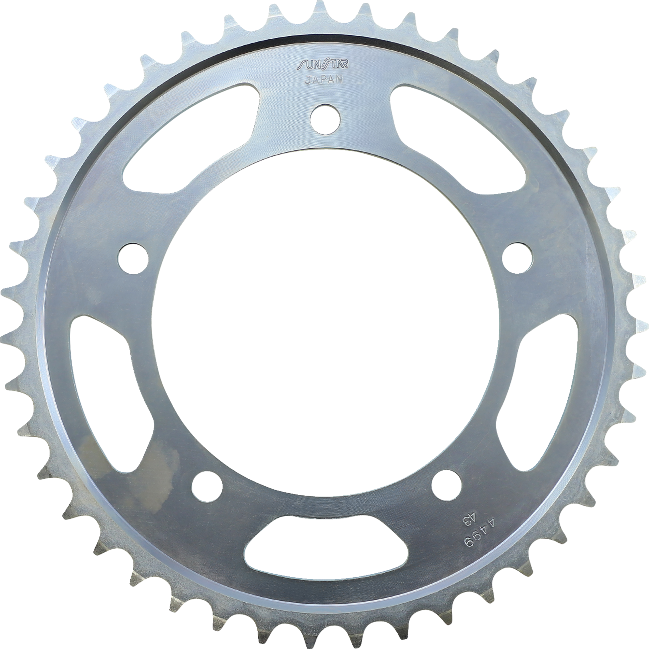 SUNSTAR SPROCKETS Steel Rear Sprocket 43 Tooth Suzuki/Triumph