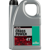 MOTOREX Cross Power Synthetic 4T Engine Oil 10W-60 4L 306217