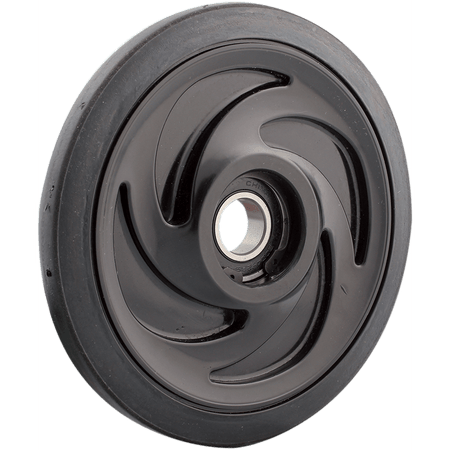 KIMPEX Idler Wheel with Bearing 6004-2RS Black Group 15 6.38" OD x 20 mm ID