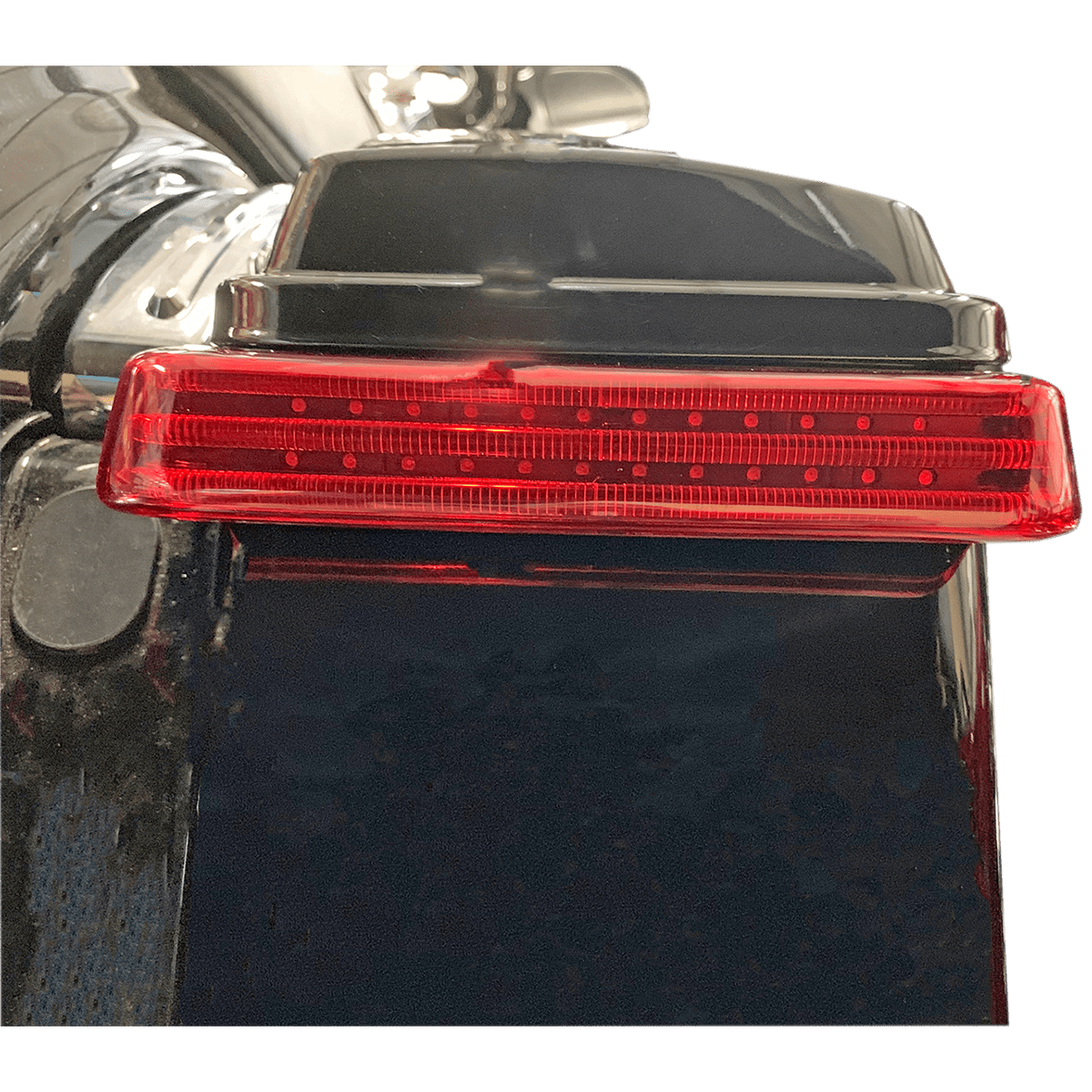 CUSTOM DYNAMICS Saddlebag Lights Black/Red PBSBHDBR