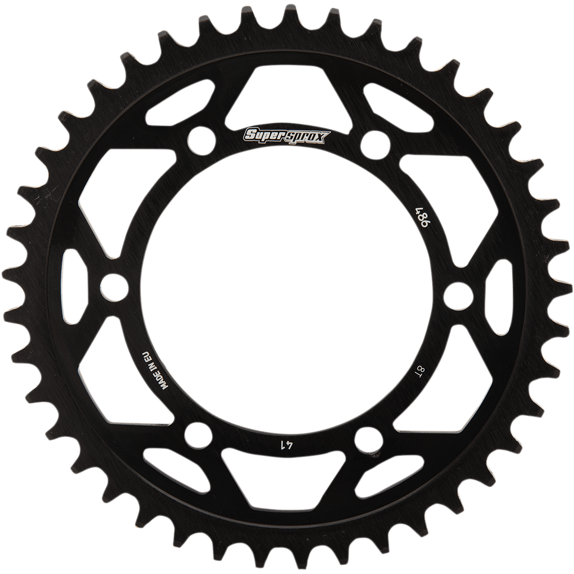 SUPERSPROX Edge Rear Sprocket Black 41 Tooth