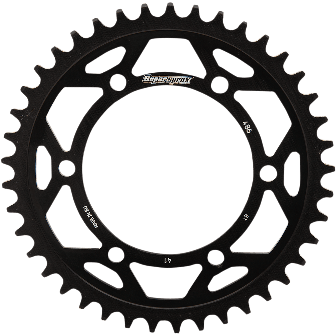 SUPERSPROX Edge Rear Sprocket Black 41 Tooth