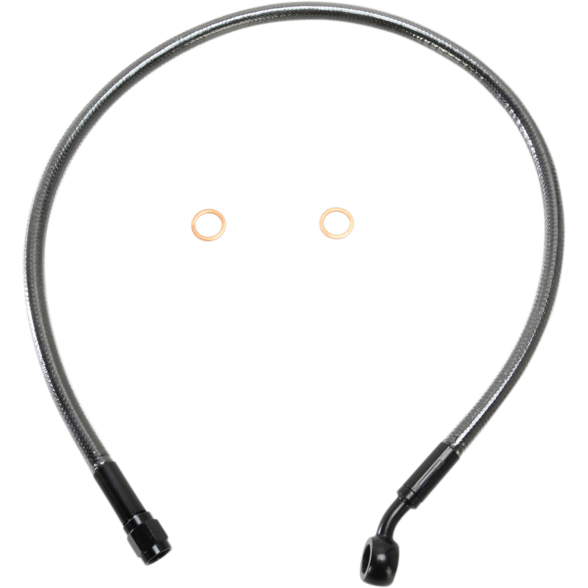 MAGNUM SHIELDING Brake Line 10 mm-35° 24" Black Pearl AS47124