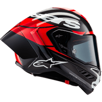 ALPINESTARS Supertech R10 Helmet Element Carbon/Red/White XL 82003241363XL