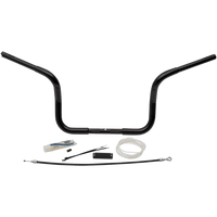 FAT BAGGERS INC. Handlebar Kit Rounded Top 10" Black 909410B