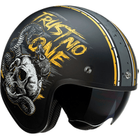 Z1R Saturn Helmet Trust No One Black/Yellow XL