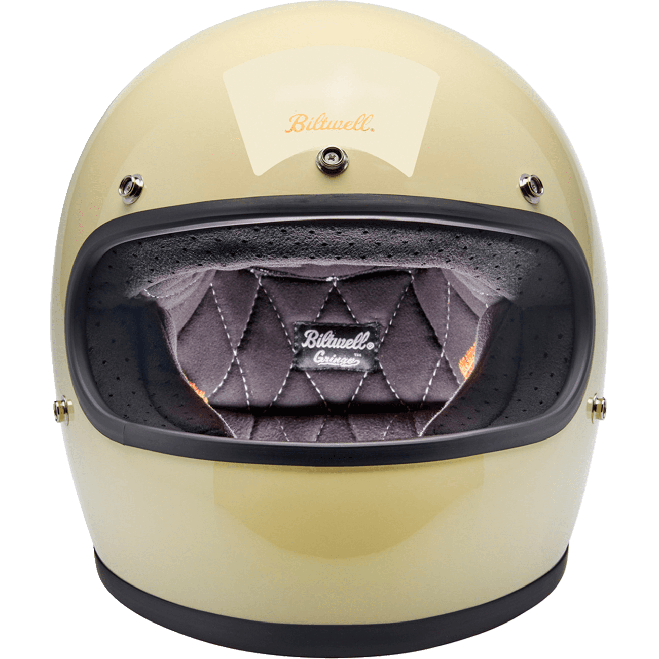 BILTWELL Gringo Helmet Gloss White Medium 1002102503