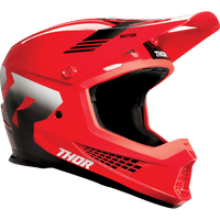 THOR Sector 2 Helmet Carve Red/White 2XL