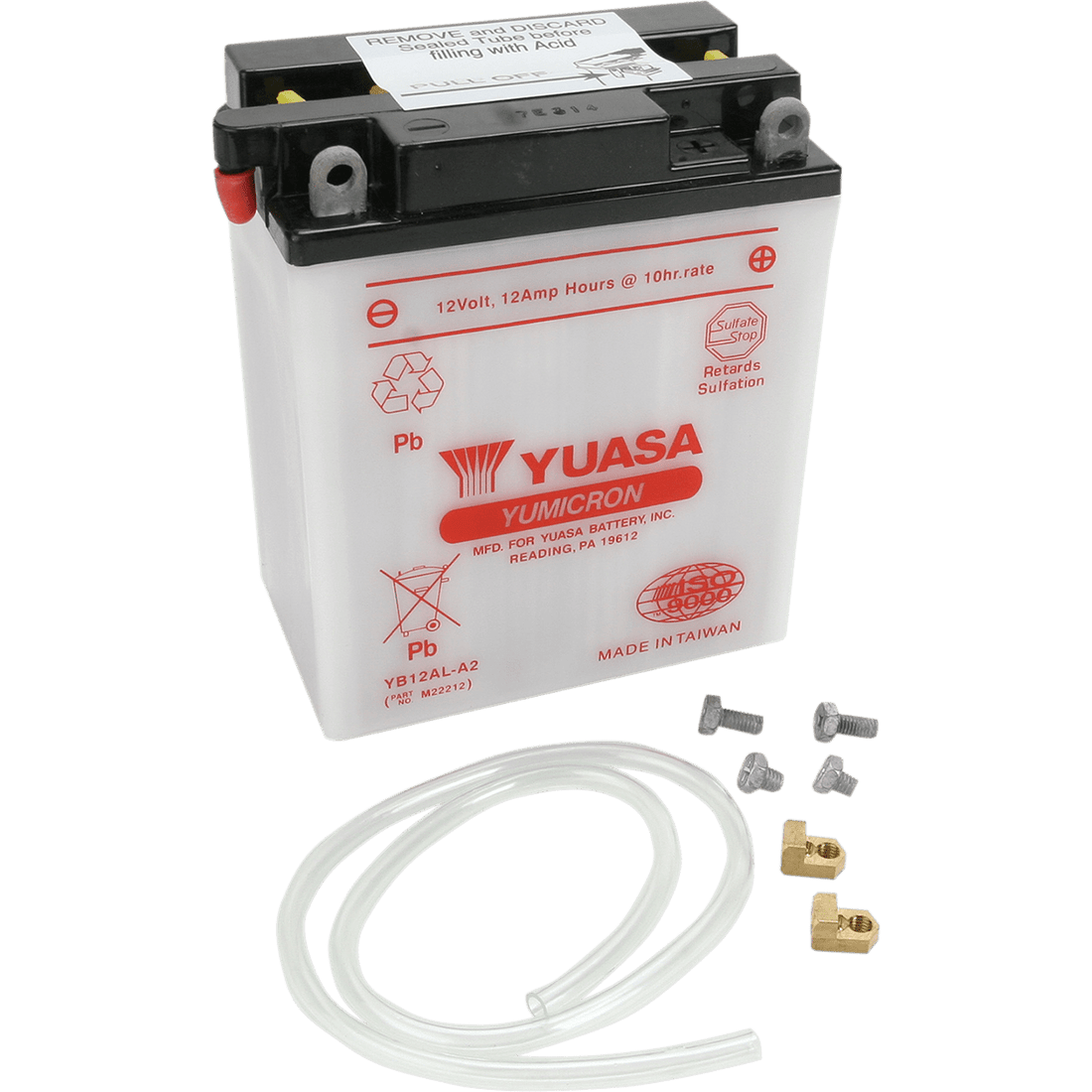 YUASA Battery YB12AL-A2 YUAM22212