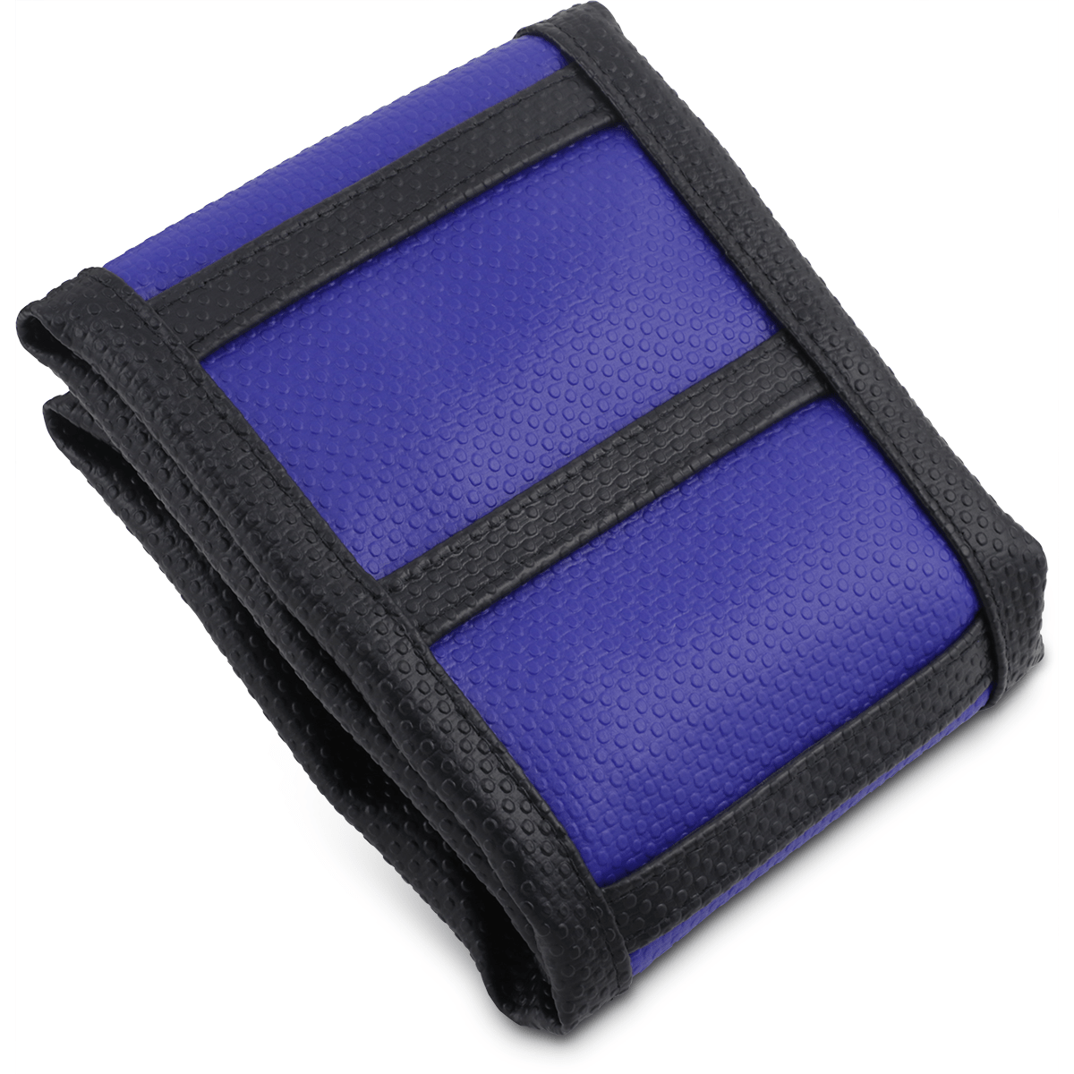 FLU DESIGNS INC. Pro Rib Seat Cover Blue/Black YZ '98-'02