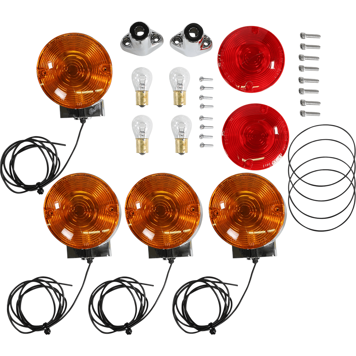 CHRIS PRODUCTS Turn Signal Kit Late FL Single/Dual Filament 0011