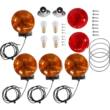 CHRIS PRODUCTS Turn Signal Kit Late FL Single/Dual Filament 0011