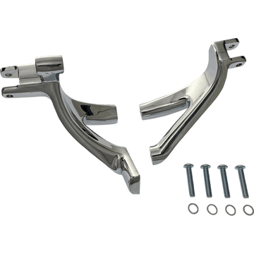 DRAG SPECIALTIES Forward Control Mount Chrome FL/FX