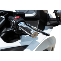 KURYAKYN Grips Omni Gold Wing Chrome 6764