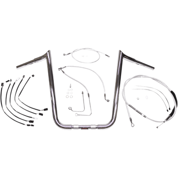 MAGNUM SHIELDING Handlebar Kit Viking 14" Sterling Chromite II® 38878314