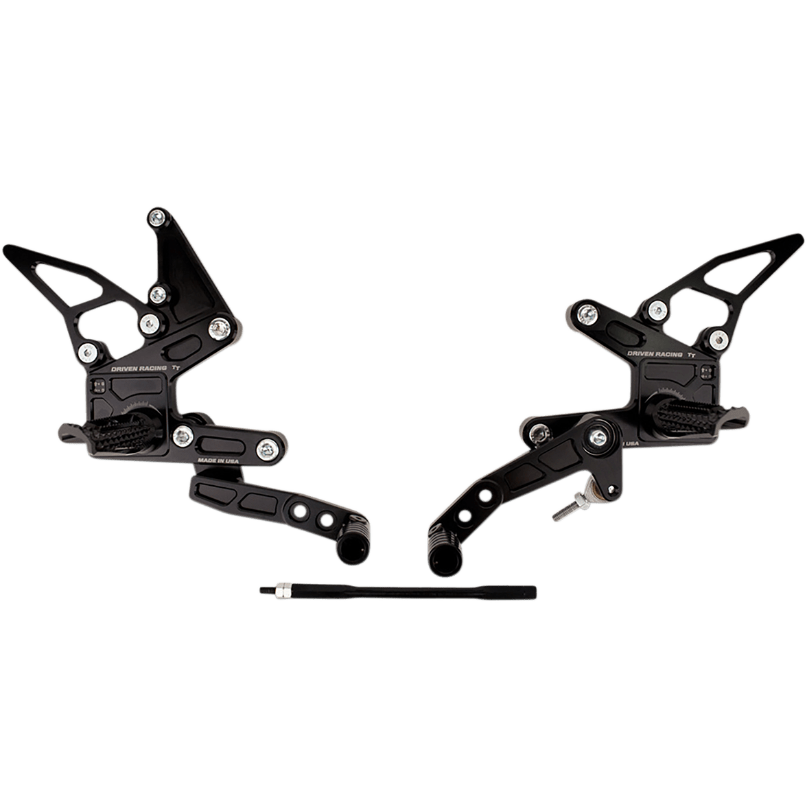 DRIVEN RACING TT Rearset Suzuki DRP721BK