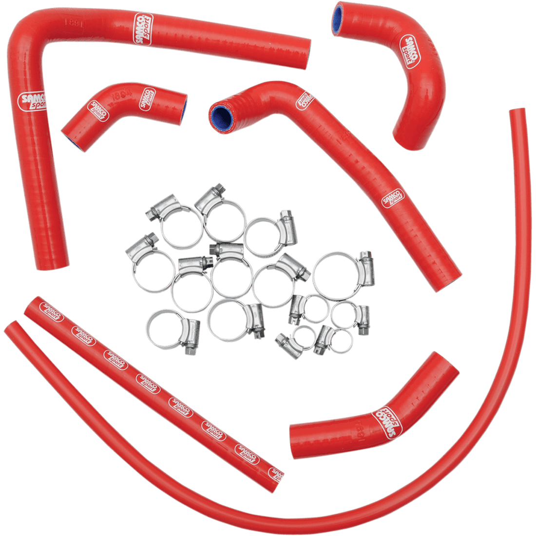 MOOSE RACING Race Fit Radiator Hose Kit Red Honda MBUHON17RD