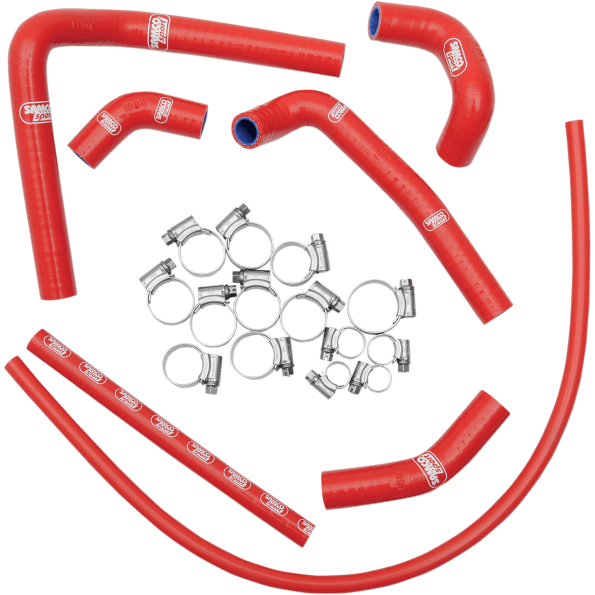 MOOSE RACING Race Fit Radiator Hose Kit Red Honda MBUHON17RD