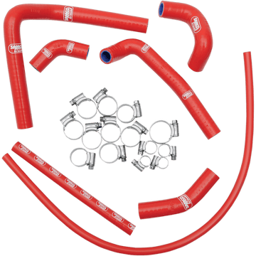 MOOSE RACING Race Fit Radiator Hose Kit Red Honda MBUHON17RD