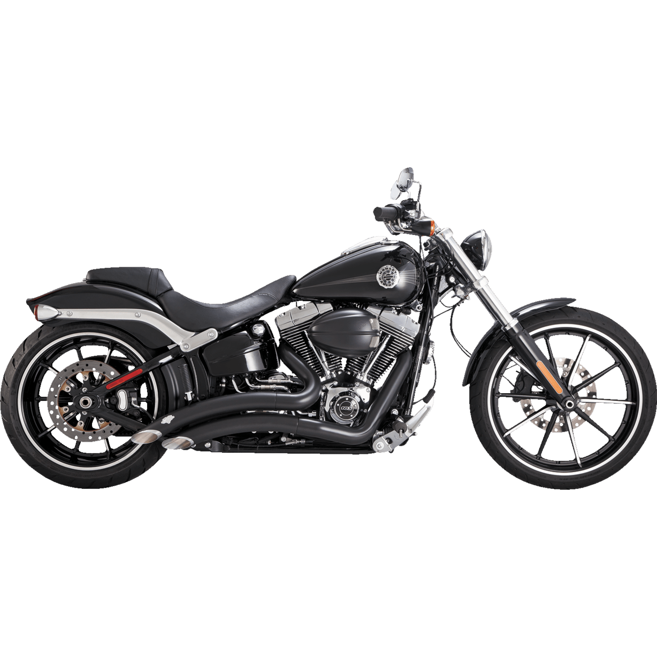 VANCE & HINES Big Radius Exhaust System Black 46365