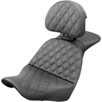 SADDLEMEN Explorer Seat Lattice Stitched Backrest 81829030LS