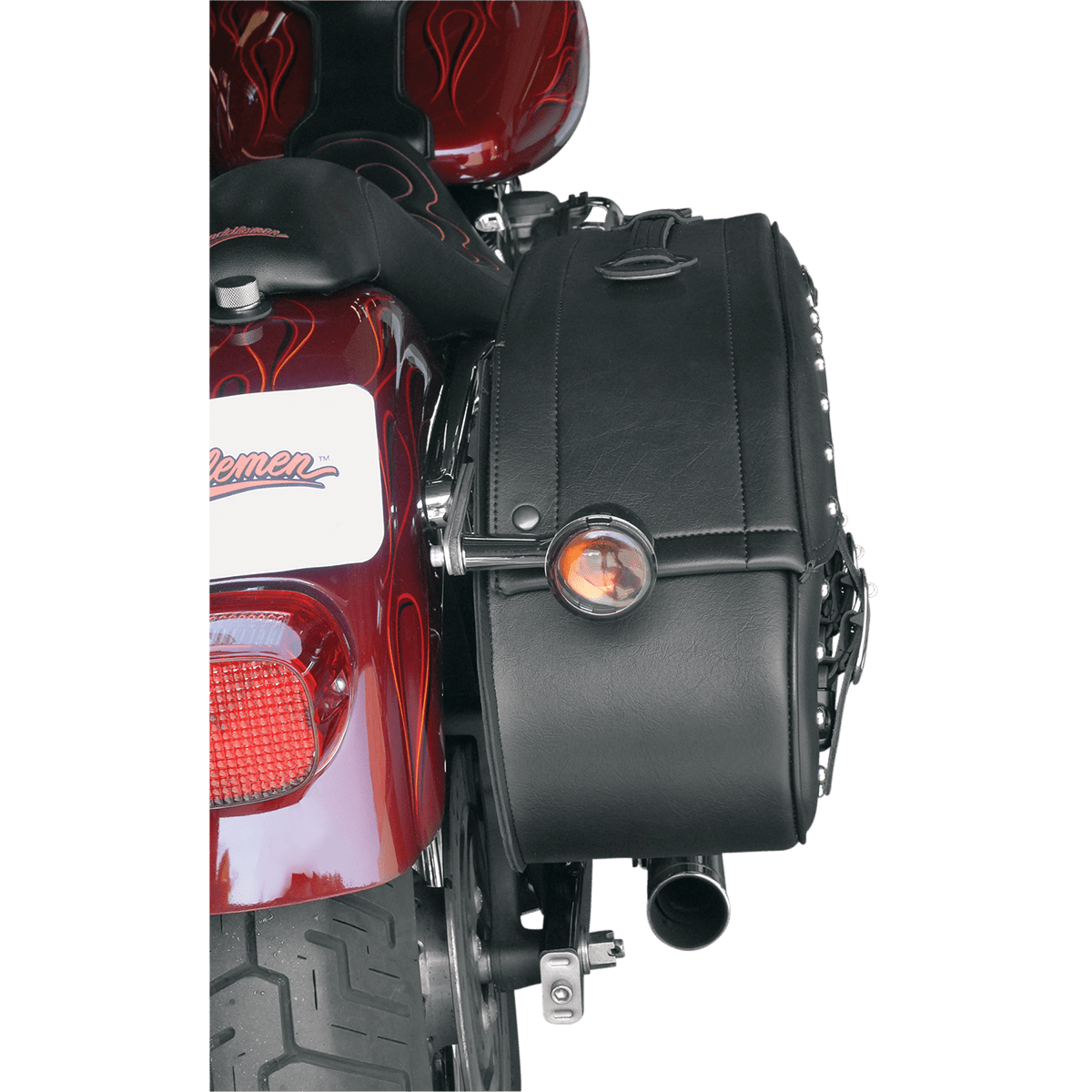 SADDLEMEN Drifter Rigid Slant Saddlebag 35010232