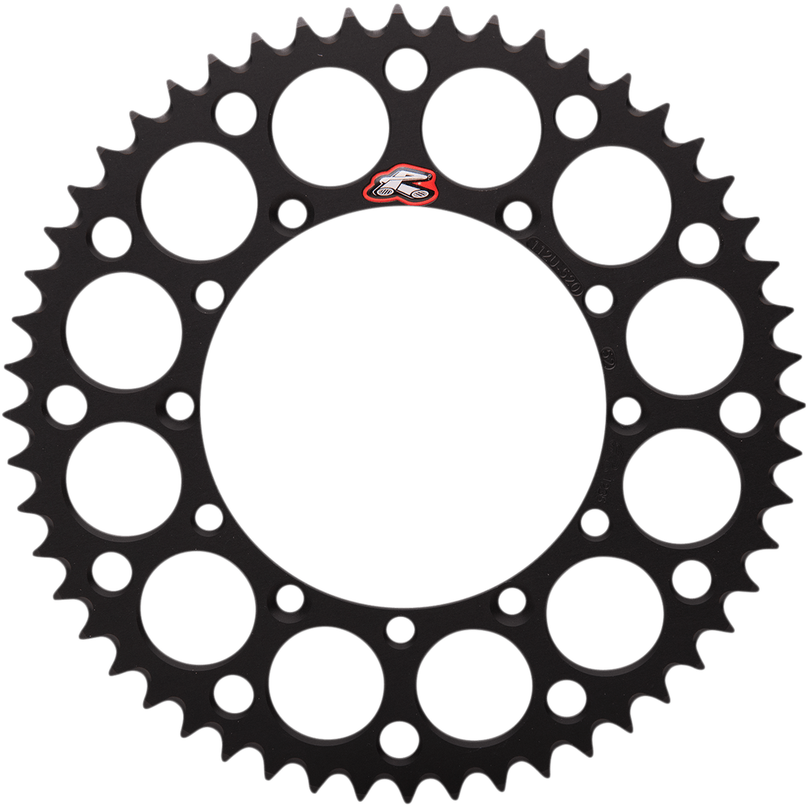 RENTHAL Sprocket Black 52 Tooth 112U52052GEBK