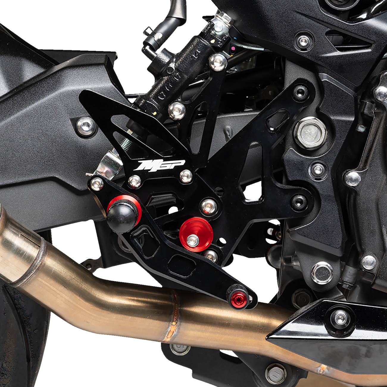 HOT BODIES MGP Rearset Black Kawasaki 518012500