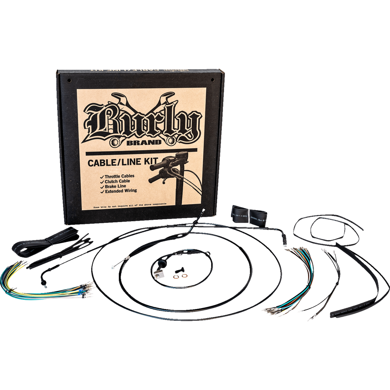 BURLY BRAND Control Kit 12" Ape Hanger Rebel