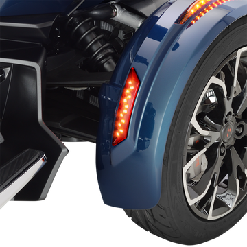 SHOW CHROME Front Fender Lights Rear Can-Am 41202