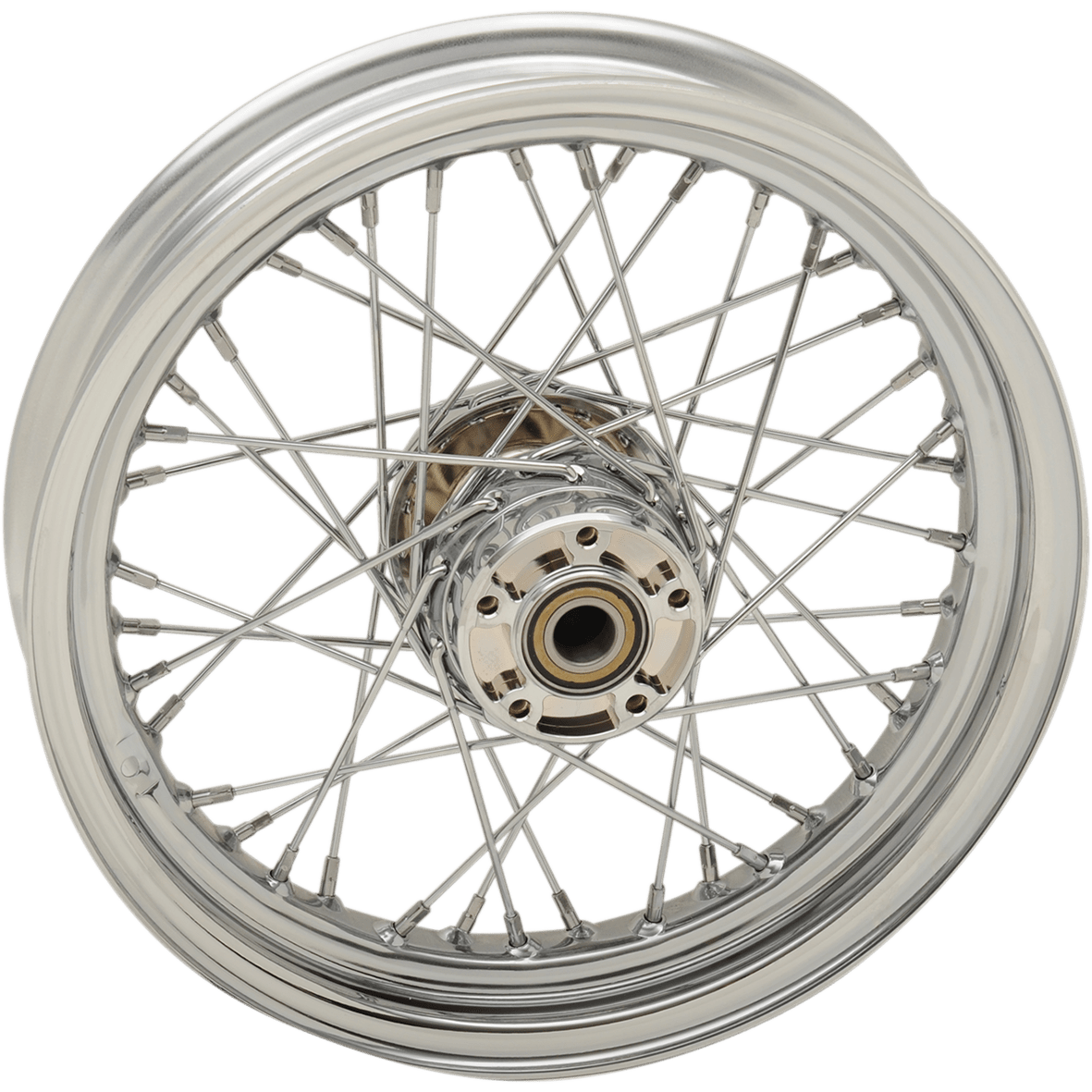 DRAG SPECIALTIES Wheel Laced 40 Spoke Front Chrome 16x3