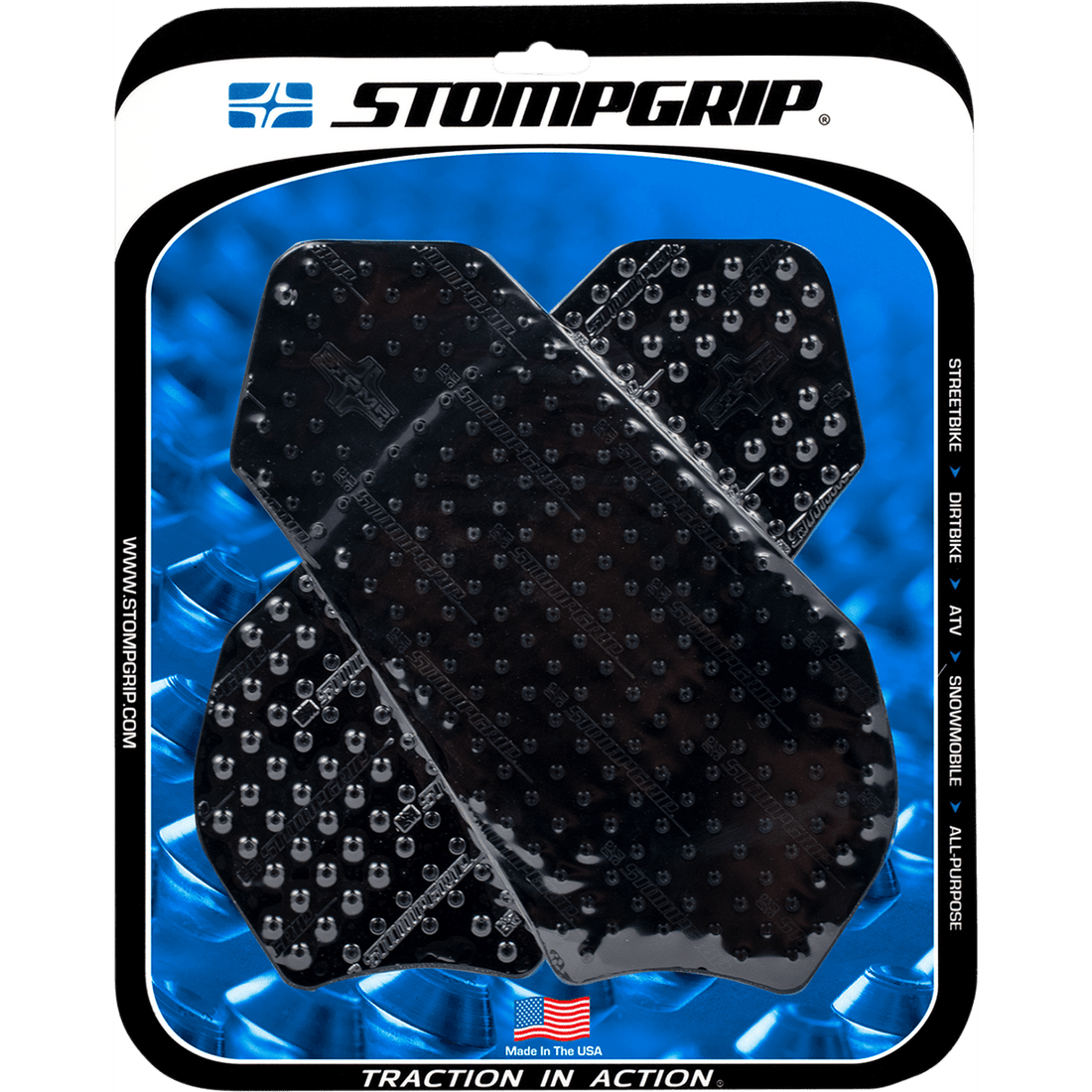 STOMPGRIP Traction Kit Black Suzuki