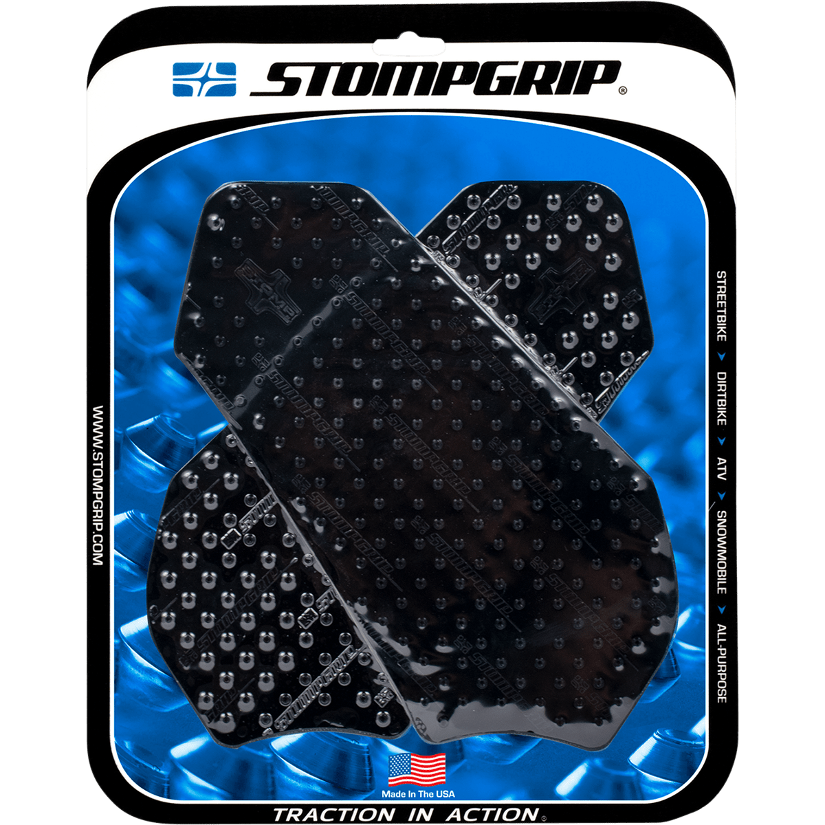 STOMPGRIP Traction Kit Black Suzuki