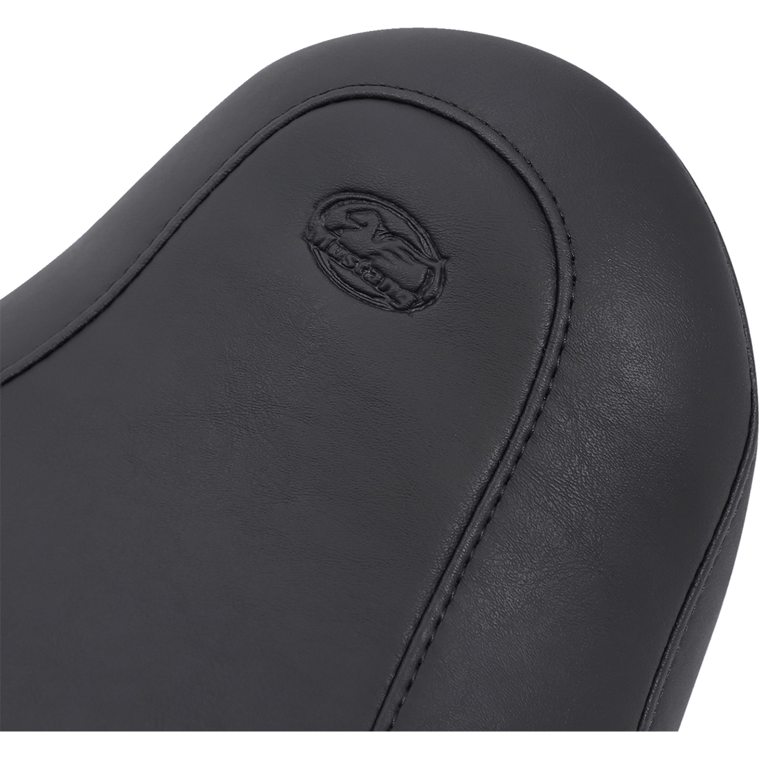 MUSTANG Seat Wide Tripper™ Solo without Backrest Smooth Black 76700