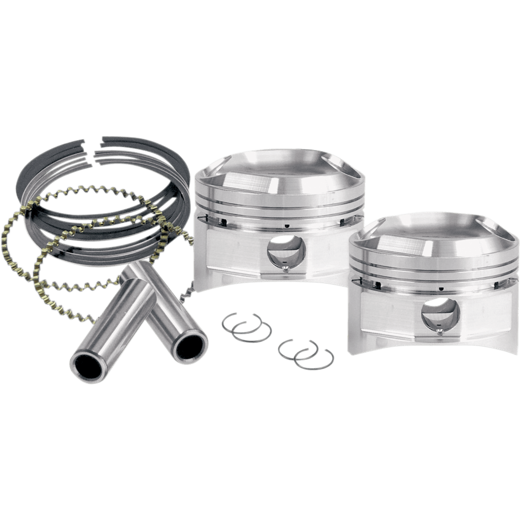 S&S CYCLE Piston Kit for 88", 93" & 96" Super Stock® Heads 3.625" Standard