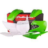 POLISPORT Body Kit Complete '11 '12 OEM Green/White KX 85 90462