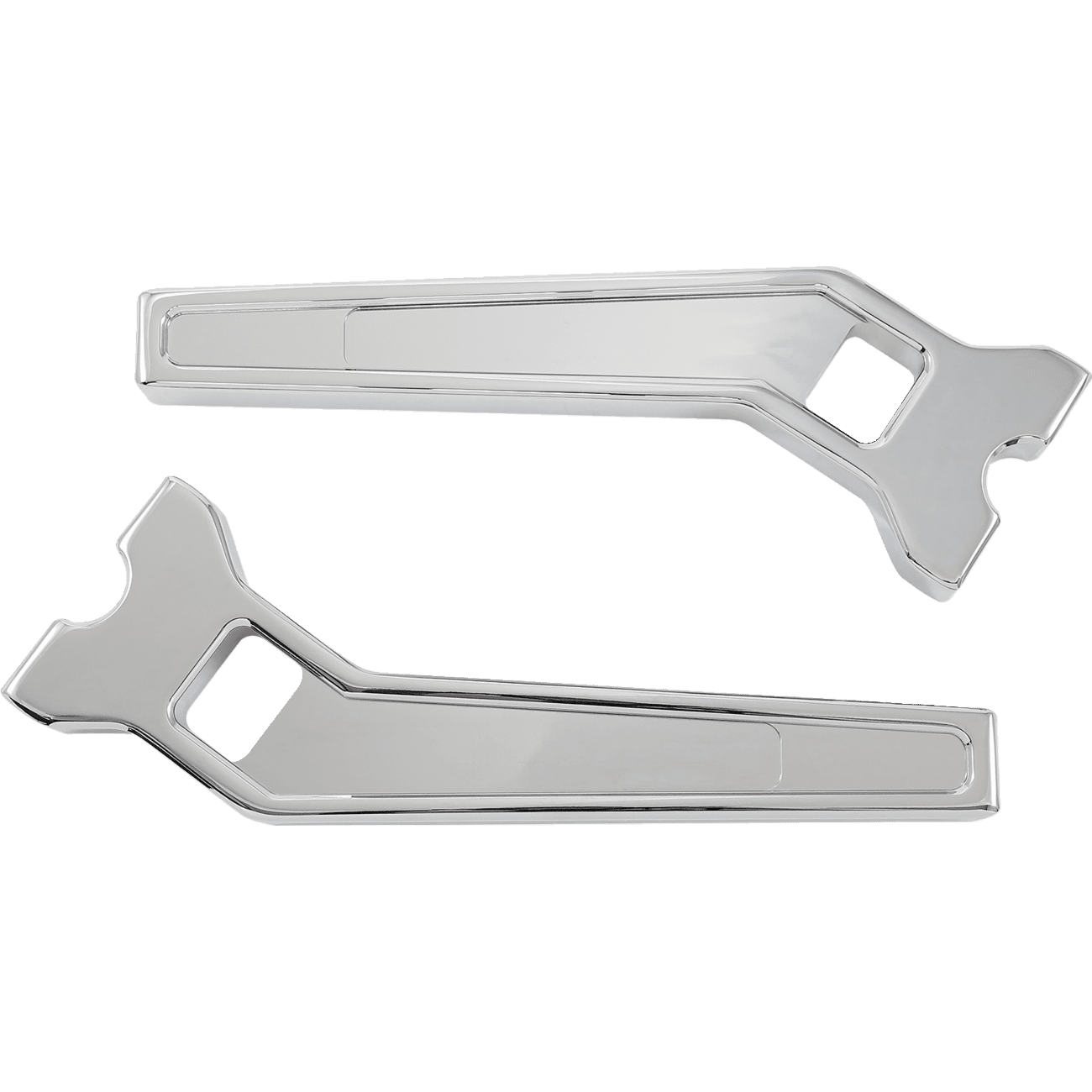 LA CHOPPERS Risers Pullback 10" Chrome LA747110C